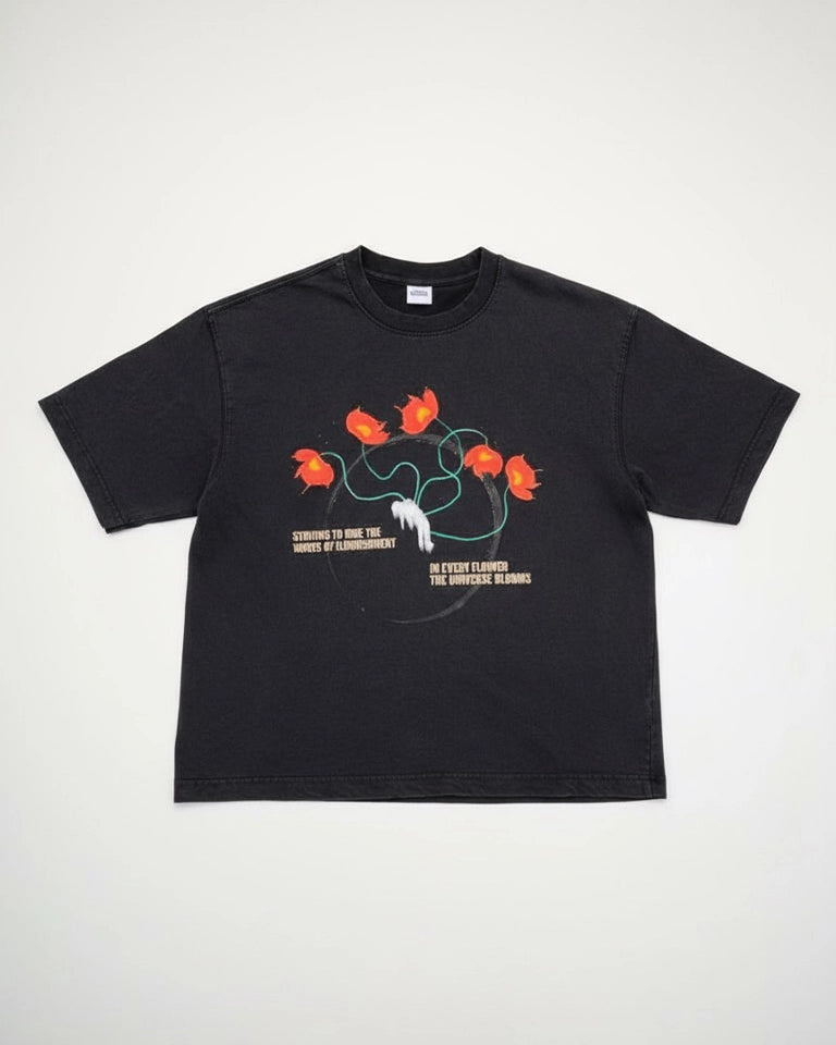 "ETERNAL BLOOMS" TEE SHIRT